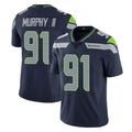 Kooe S.Seahawks #91 Byron Murphy II Player Navy Limited Vapor Untouchable Home Game Stitched Jerseys