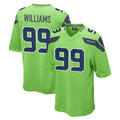 Kooe S.Seahawks #99 Leonard Williams Player Green Home Game Stitched Jerseys