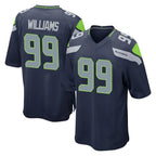 Kooe S.Seahawks #99 Leonard Williams Player Navy Home Game Stitched Jerseys