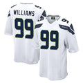 Kooe S.Seahawks #99 Leonard Williams Player White Home Game Stitched Jerseys