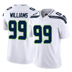 Kooe S.Seahawks #99 Leonard Williams Player White Limited Vapor F.U.S.E. Home Game Stitched Jerseys