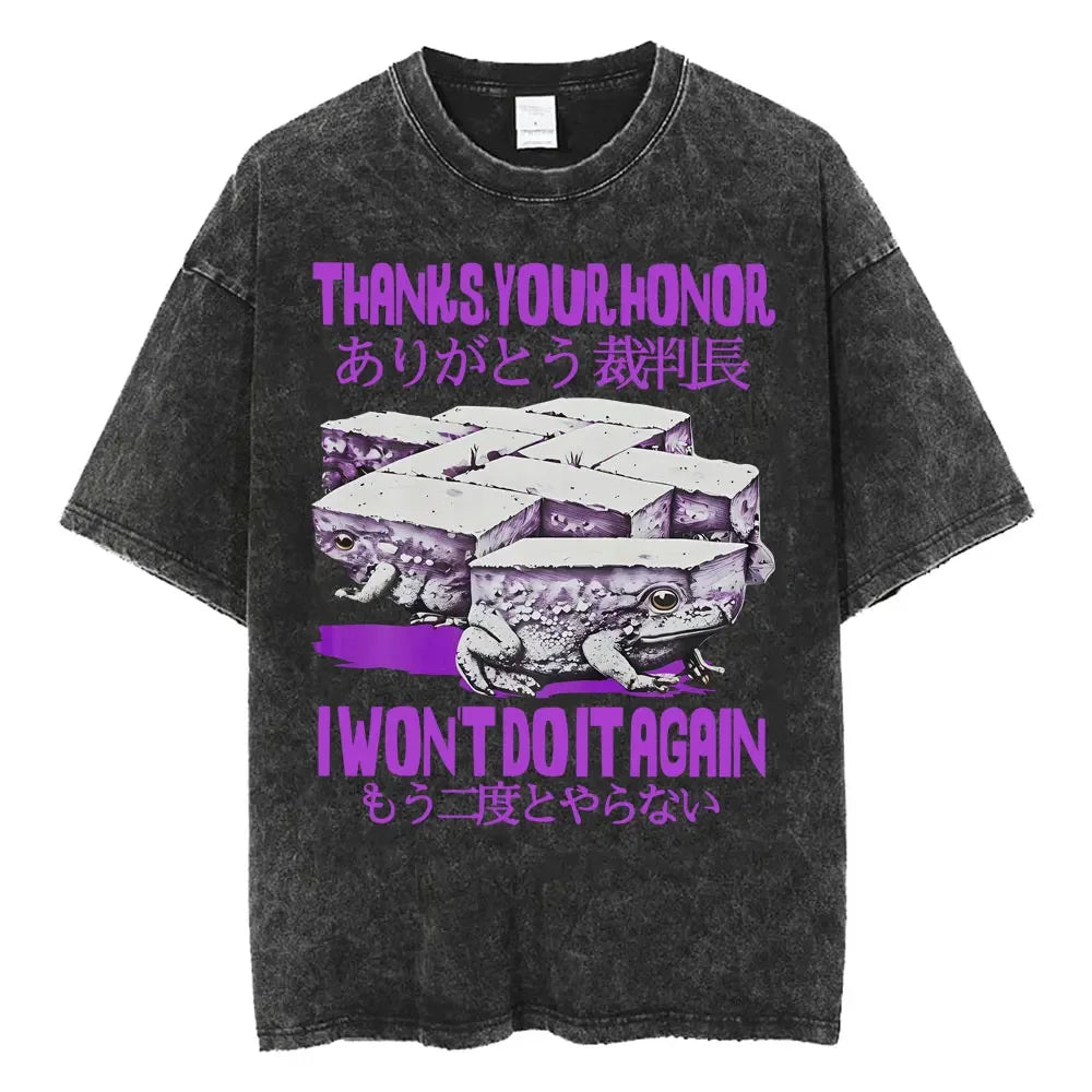 Cheap T-shirt Jerseys New Arrival I Have Made It Awkward I Will Be Taking My Leave Meme Japan Spider Crab Funny Short Sleeved Round Neck Y2k Tshirt