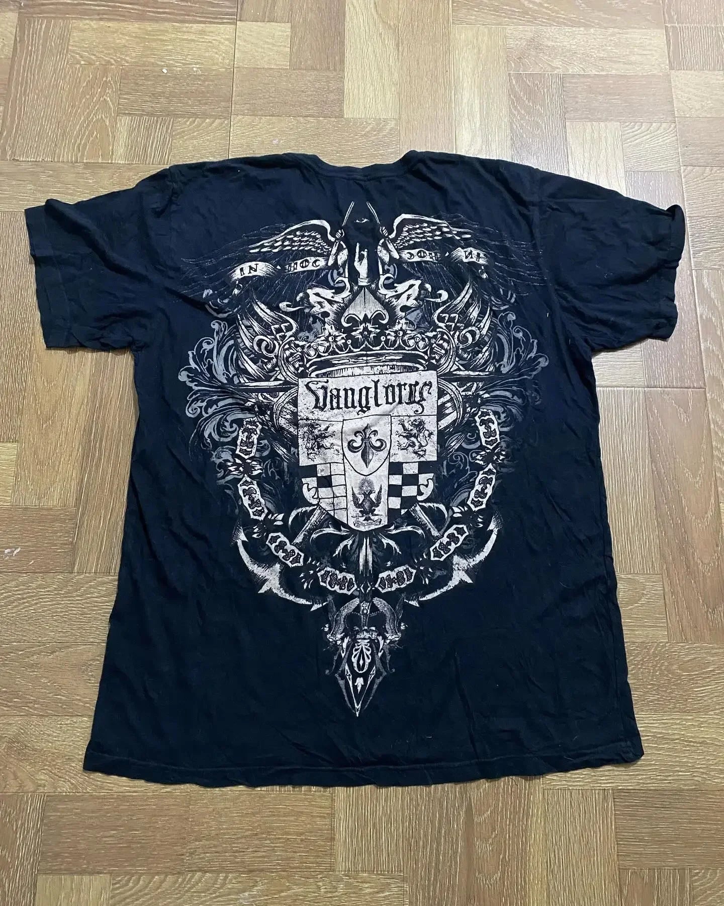 Cheap T-shirt Jerseys MMA ELITE Cross Skull Print Green Y2K T Shirt Men Loose Fit Streetwear Graphic Tee Oversized Glow Dark Party Ins Popularity Tops