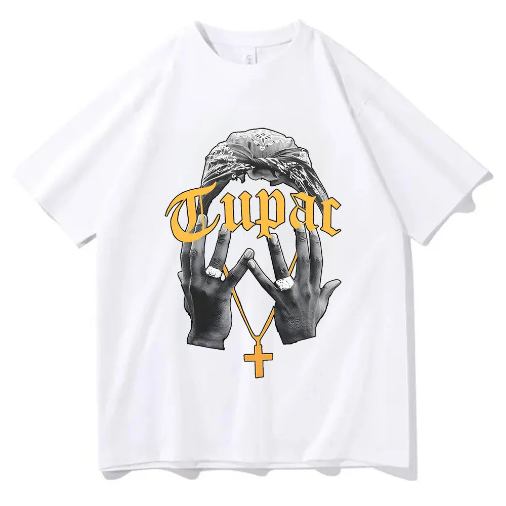 Cheap T-shirt Jerseys Tupac Cotton Top Tees Teen Y2k Retro Graphic Anime Classic Grunge T-shirt Pastel Graphic Grunge Men's Clothing Women's T Shirt