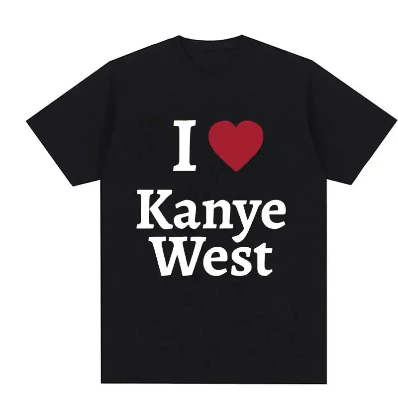 Cheap T-shirt Jerseys Funny Kanye West Meme T-Shirt Men's Vintage Hip Hop Rap Style Tshirt Men Women Short Sleeve T Shirt Streetwear