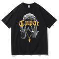 Cheap T-shirt Jerseys Tupac Cotton Top Tees Teen Y2k Retro Graphic Anime Classic Grunge T-shirt Pastel Graphic Grunge Men's Clothing Women's T Shirt