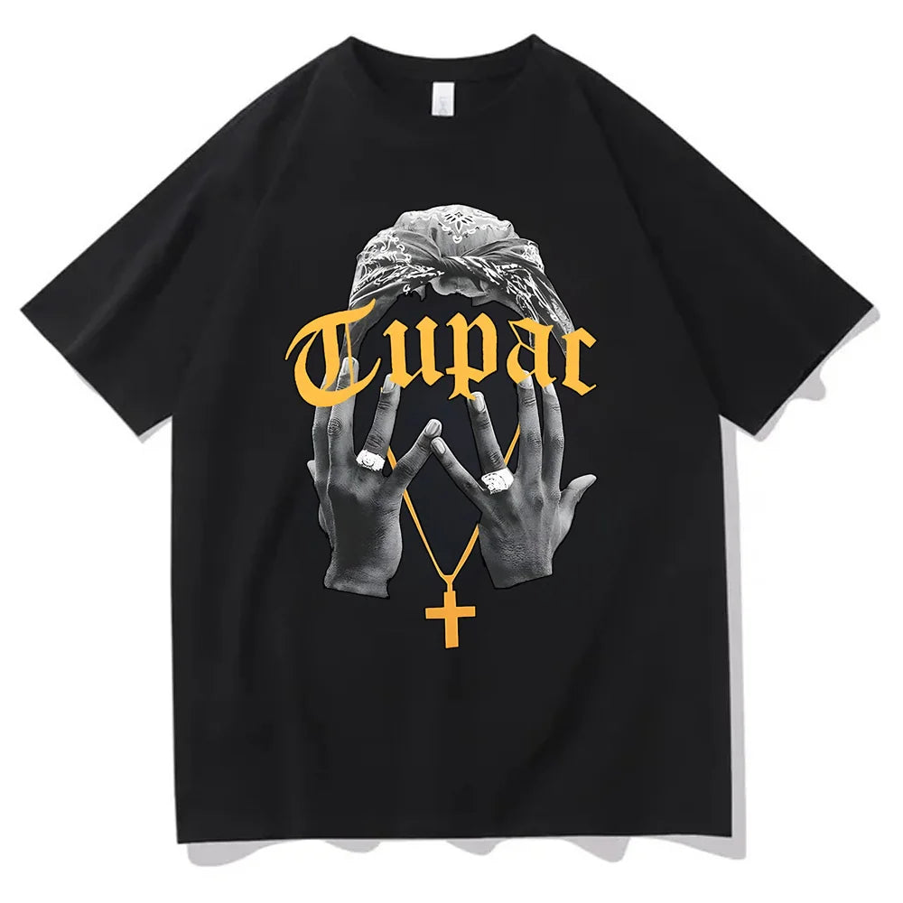Cheap T-shirt Jerseys Tupac Cotton Top Tees Teen Y2k Retro Graphic Anime Classic Grunge T-shirt Pastel Graphic Grunge Men's Clothing Women's T Shirt