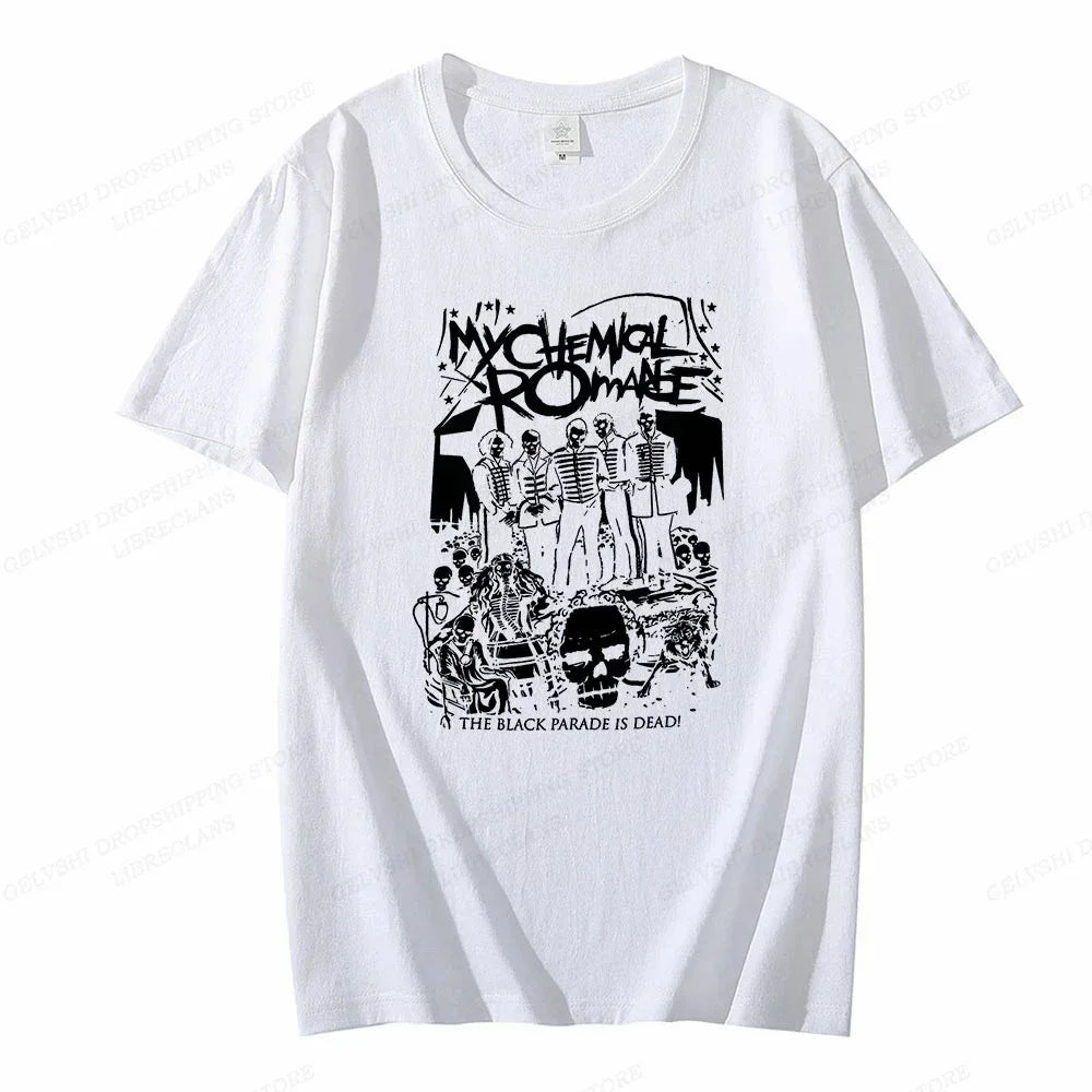 Cheap T-shirt Jerseys My Chemical Romance T Shirt Women Fashion T-shirts Cool Hip Hop Men Tshirt Casiual Summer Vintage Anime Unisex Top Tee