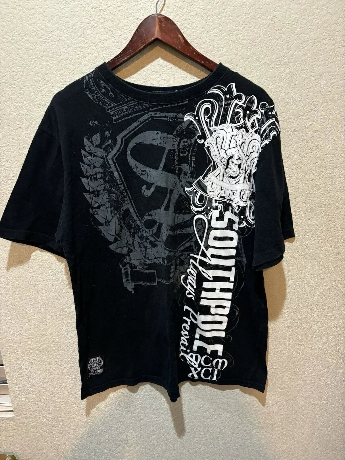 Cheap T-shirt Jerseys MMA ELITE Cross Skull Print Green Y2K T Shirt Men Loose Fit Streetwear Graphic Tee Oversized Glow Dark Party Ins Popularity Tops