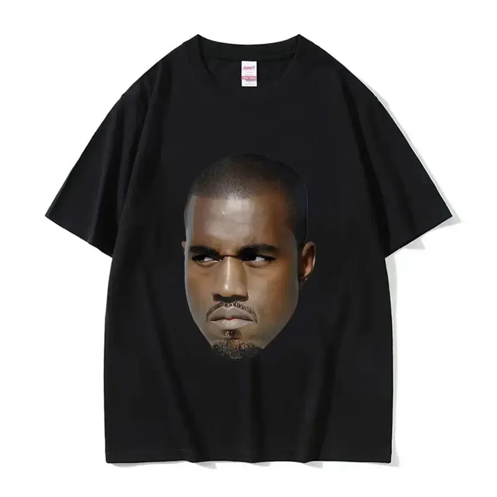 Cheap T-shirt Jerseys Funny Kanye West Meme T-Shirt Men's Vintage Hip Hop Rap Style Tshirt Men Women Short Sleeve T Shirt Streetwear