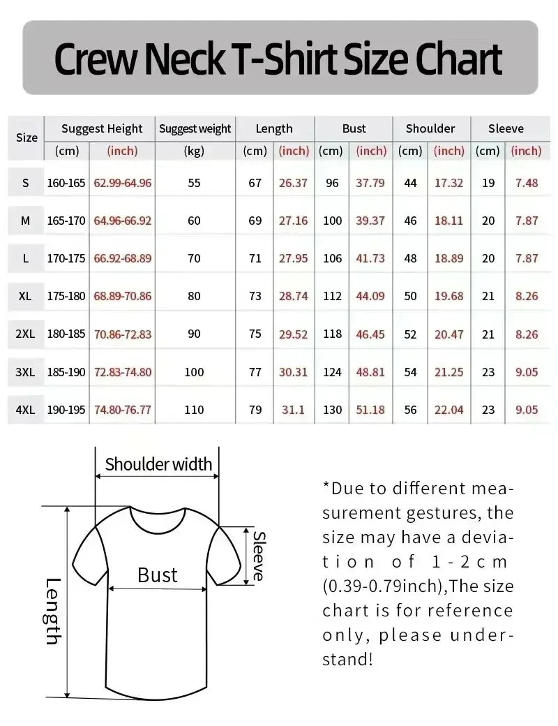 Cheap T-shirt Jerseys Classic Y2K Gothic Style T-shirt Print Oversized T Shirt High Street Shirts Gothic Round Neck Cotton Tops New Mens Women T Shirt