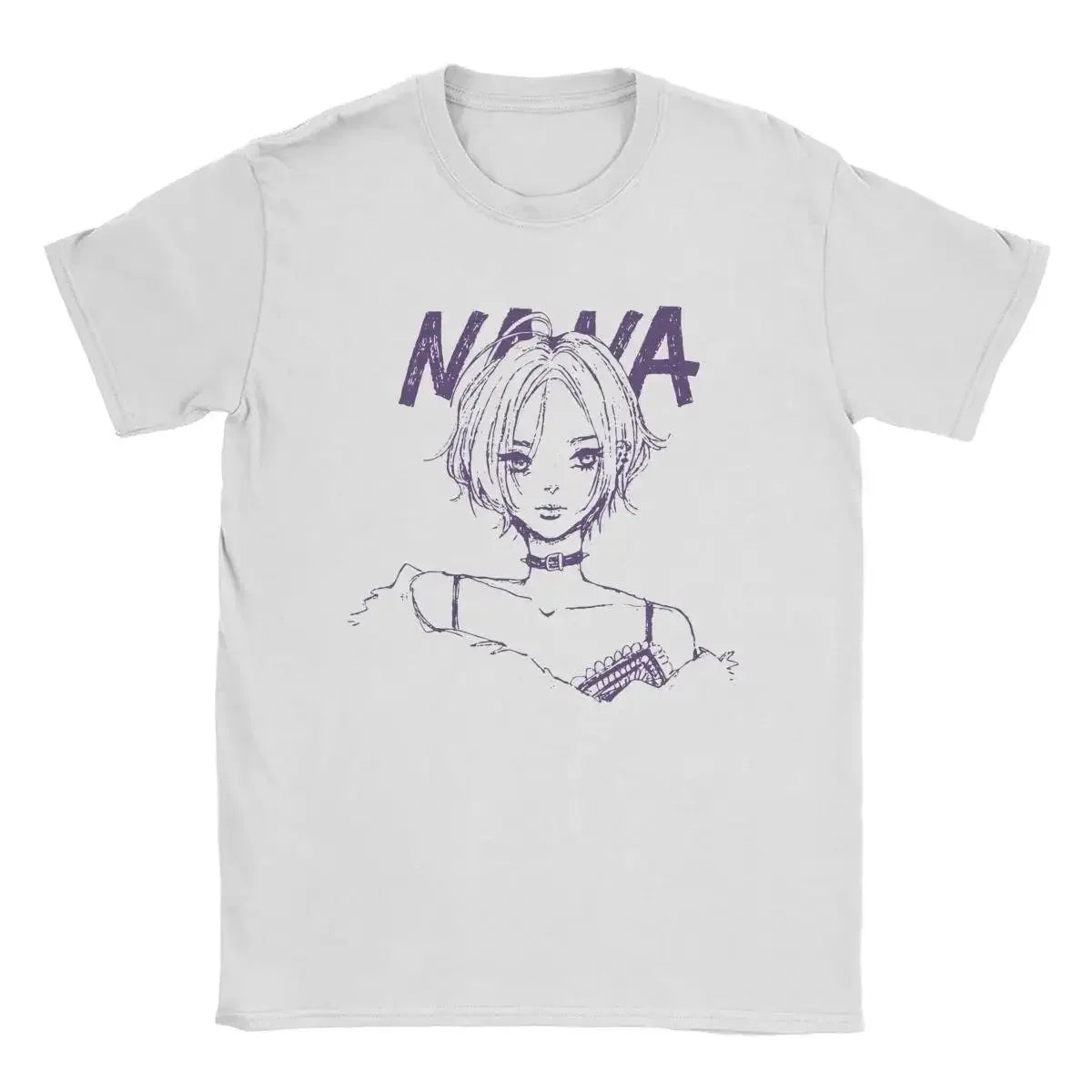 Cheap T-shirt Jerseys NANA Osaki T Shirt Casual Harajuku Streetwear Japanese Clothes T Shirt Fashion Rock Punk Short Sleeve Plus Size T Shirt Women