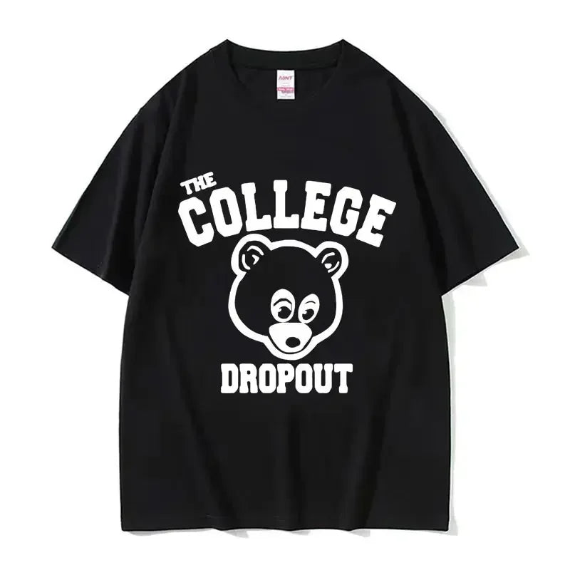 Cheap T-shirt Jerseys Funny Kanye West Meme T-Shirt Men's Vintage Hip Hop Rap Style Tshirt Men Women Short Sleeve T Shirt Streetwear