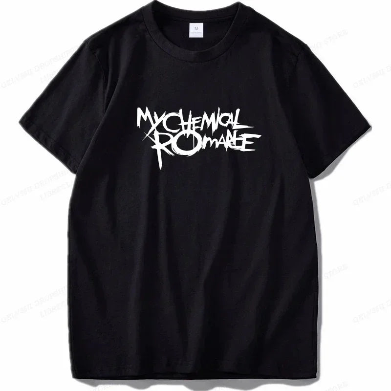 Cheap T-shirt Jerseys My Chemical Romance T Shirt Women Fashion T-shirts Cool Hip Hop Men Tshirt Casiual Summer Vintage Anime Unisex Top Tee