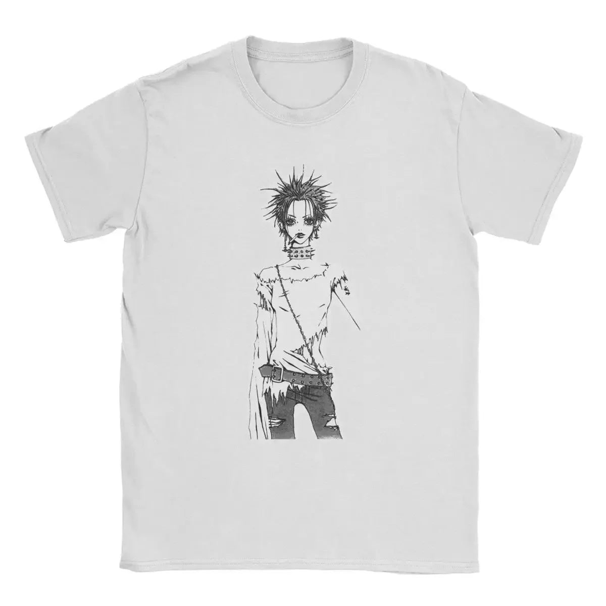 Cheap T-shirt Jerseys NANA Osaki T Shirt Casual Harajuku Streetwear Japanese Clothes T Shirt Fashion Rock Punk Short Sleeve Plus Size T Shirt Women