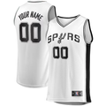 Kooe SA.Spurs Fanatics White Fast Break Custom Replica Jerseys - Association Edition