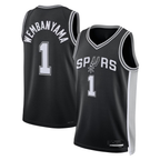 Kooe SA.Spurs #1 Victor Wembanyama Fanatics Black Fast Break Replica Player Jerseys - Icon Edition