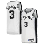 Kooe SA.Spurs #3 Keldon Johnson White Swingman Jerseys - Association Edition