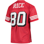 Kooe SF.49ers 1994 #80 Jerry Rice Mitchell & Ness Scarlet Authentic Throwback Retired Player Jersey