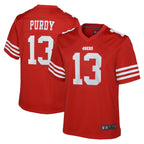 Kooe SF.49ers #13 Brock Purdy Player Scarlet Home Game Stitched Jerseys