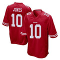 Kooe SF.49ers #10 Mac Jones Player Red Home Game Stitched Jerseys