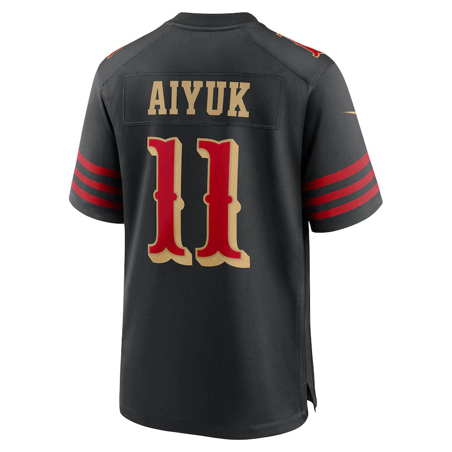 Kooe SF.49ers #11 Brandon Aiyuk 2025 Rivalries Collection Game Stitched Jerseys