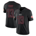 Kooe SF.49ers #13 Brock Purdy Player Black Impact Limited Home Game Stitched Jerseys