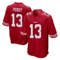 Kooe SF.49ers #13 Brock Purdy Player Red Home Game Stitched Jerseys