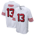 Kooe SF.49ers #13 Brock Purdy Player White Limited Alternate Home Game Stitched Jerseys
