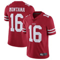 Kooe SF.49ers #16 Joe Montana Player Vapor Untouchable Limited Throwback Stitched Jerseys