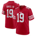 Kooe SF.49ers #19 Deebo Samuel Sr. Player Red Game Home Stitched Jerseys