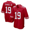 Kooe SF.49ers #19 Deebo Samuel Sr. Player Red Home Game Stitched Jerseys