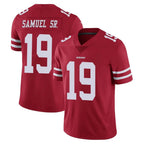 Kooe SF.49ers #19 Deebo Samuel Sr. Player Red Limited Vapor Untouchable Home Game Stitched Jerseys