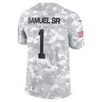 Kooe SF.49ers #1 Ricky Pearsall Player Arctic Camo Salute to Service Limited Stitched Jerseys