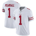 Kooe SF.49ers #1 Ricky Pearsall Player White Vapor Limited Game Stitched Jerseys