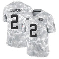 Kooe SF.49ers #2 Deommodore Lenoir Player Arctic Camo Limited Salute To Service Home Game Stitched Jerseys