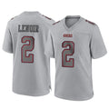 Kooe SF.49ers #2 Deommodore Lenoir Player Gray Atmosphere Fashion Home Game Stitched Jerseys