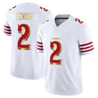 Kooe SF.49ers #2 Deommodore Lenoir Player White 2025 Rivalries Collection Game Limited Stitched Jerseys