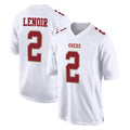 Kooe SF.49ers #2 Deommodore Lenoir Player White Fashion Home Game Stitched Jerseys