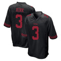 Kooe SF.49ers #3 Christian Kirk Player Black Alternate Home Game Stitched Jerseys