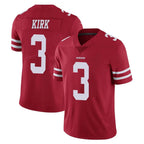 Kooe SF.49ers #3 Christian Kirk Player Red Limited Vapor Untouchable Home Game Stitched Jerseys