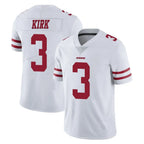 Kooe SF.49ers #3 Christian Kirk Player White Limited Vapor Untouchable Home Game Stitched Jerseys