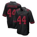 Kooe SF.49ers #44 Kyle Juszczyk Player Black Alternate Home Game Stitched Jerseys