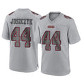 Kooe SF.49ers #44 Kyle Juszczyk Player Gray Atmosphere Fashion Home Game Stitched Jerseys