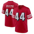 Kooe SF.49ers #44 Kyle Juszczyk Player Red Limited Alternate Home Game Stitched Jerseys