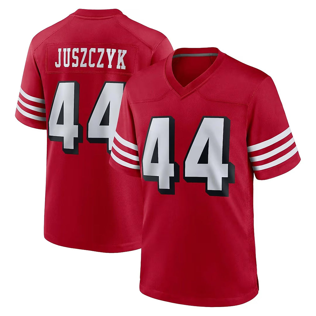 Kooe SF.49ers #44 Kyle Juszczyk Player Red Limited Alternate Home Game Stitched Jerseys