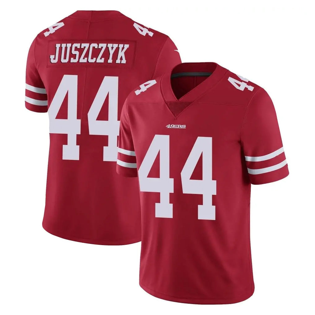 Kooe SF.49ers #44 Kyle Juszczyk Player Red Limited Vapor Untouchable Home Game Stitched Jerseys