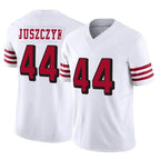 Kooe SF.49ers #44 Kyle Juszczyk Player White Limited Alternate Vapor F.U.S.E. Home Game Stitched Jerseys