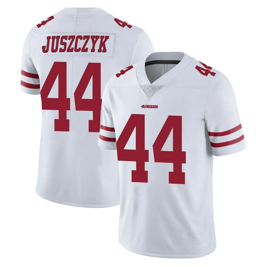 Kooe SF.49ers #44 Kyle Juszczyk Player White Limited Vapor Untouchable Home Game Stitched Jerseys