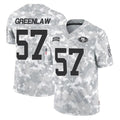 Kooe SF.49ers #57 Dre Greenlaw Player Arctic Camo Limited Salute To Service Home Game Stitched Jerseys
